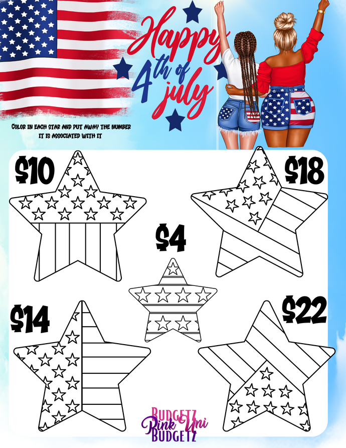 Fourth of July Savings Challenge