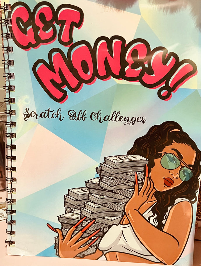 Pre-Order Get Money Scratch Off Savings Challenge Book