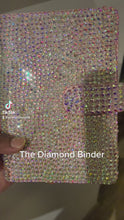 Load and play video in Gallery viewer, Clear Diamond Cluster A6 Binders
